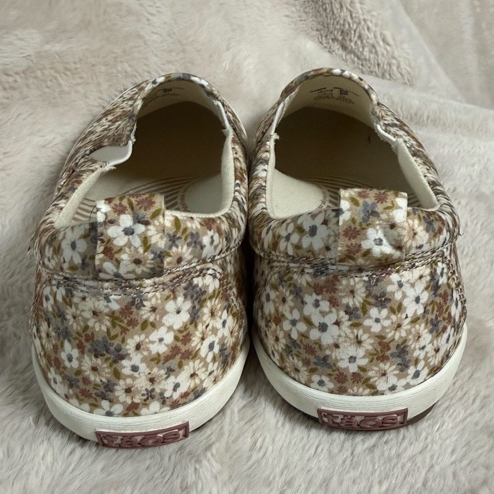 Taos "Dandy" Slip On Daisies Canvas Sneaker Womens Sz 7.5 - Picture 11 of 11